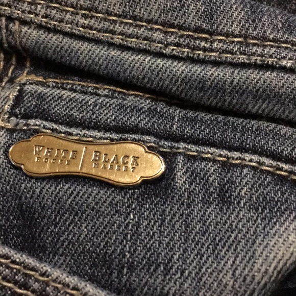 White House Black Market size 10s Blanc Jeans - Picture 3 of 4